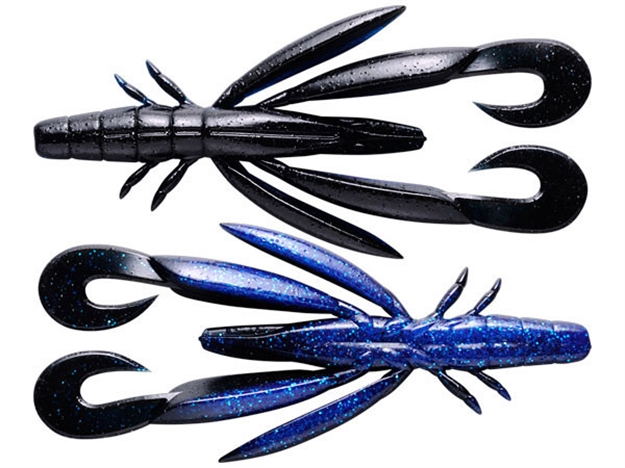 Picture of Jackall Lures Chunck Craw 4" Black/Blue