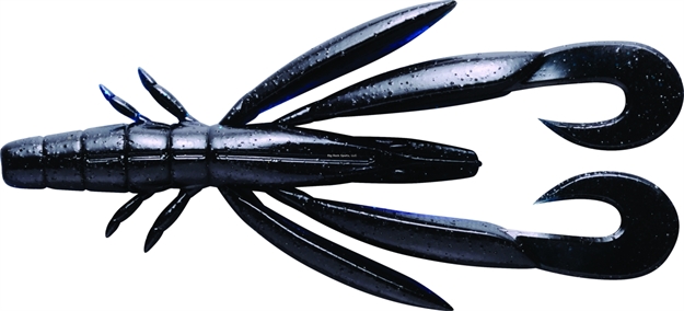 Picture of Jackall Lures Chunk Craw, 3 1/2", Black Blue