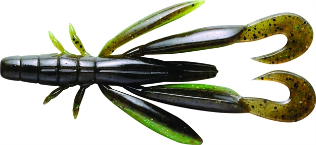 Picture of Jackall Lures Chunk Craw, 3 1/2", Green Pumpkin Pepper