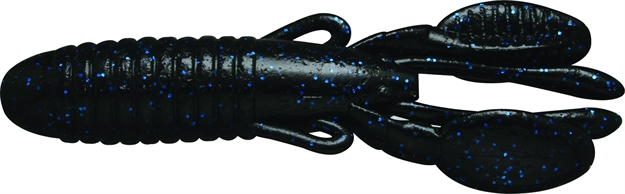Picture of Jackall Lures Cover Craw, 3", Black Blue Flake