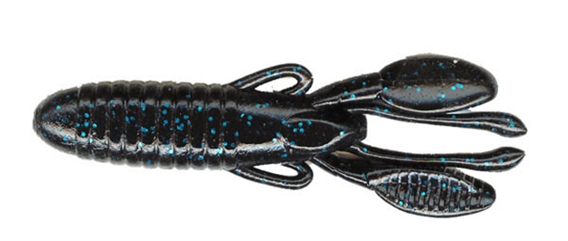 Picture of Jackall Lures Cover Craw, 4", Black Blue Flake