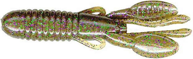 Picture of Jackall Lures Cover Craw, 4", Green Pumpkin Candy