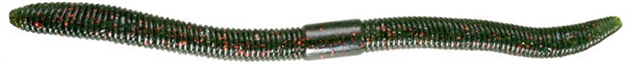 Picture of Jackall Lures Flick Shake Finesse Worm, 6.8", Watermelon Red