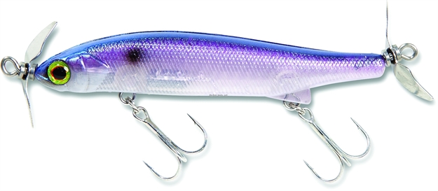 Picture of Jackall Lures I-Prop Twin Prop Topwater Bait, 3", 0.3 Oz, Secret Shad, Sinking
