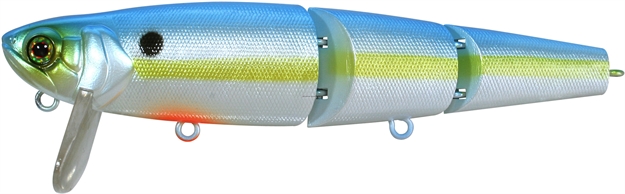 Picture of Jackall Lures Mikey Jr. Segmented Swimbait, 3.8", 5/8 Oz, SS Shad, Floating