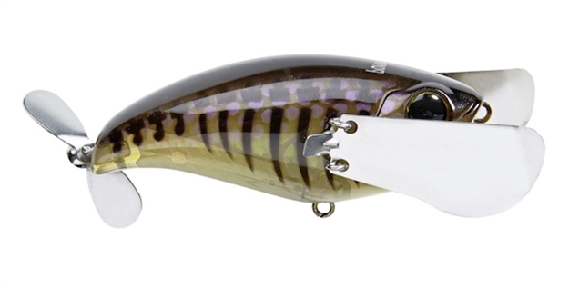 Picture of Jackall Lures Pompadour Topwater Bait, 3 7/64", 0.77 Oz, IS Gill Bone, Floating