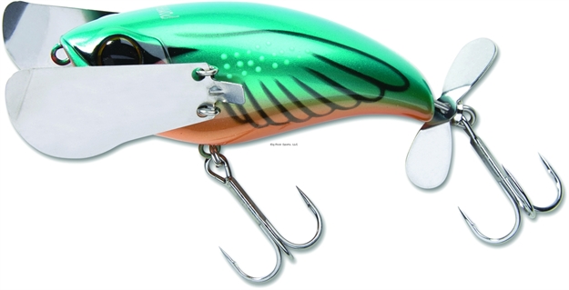 Picture of Jackall Lures Pompadour Topwater Bait, 3 7/64", 0.77 Oz, King Fisher, Floating
