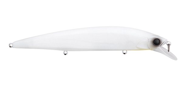 Picture of Jackall Lures Rerange 130 5 1/10" Jerkbait 3/4Oz Matte Pearl White