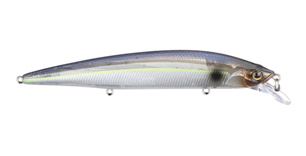 Picture of Jackall Lures Rerange 130 5 1/10" Jerkbait 3/4Oz SG Threadfin Shad