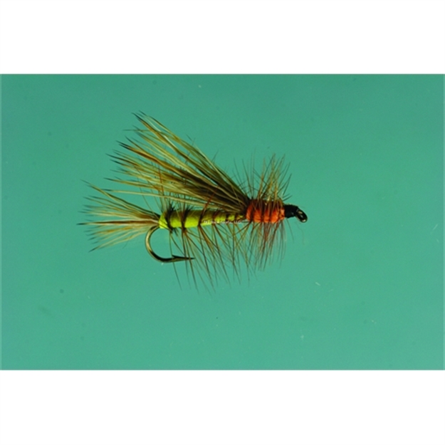 Picture of Jackson Cardinal Dry Fly, #10, Yellow Foam Stimulator