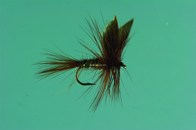 Picture of Jackson Cardinal Dry Fly, #12, Gold Ribbed Hare's Ear
