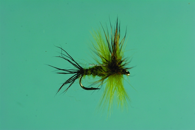 Picture of Jackson Cardinal Dry Fly, #12, Green Drake