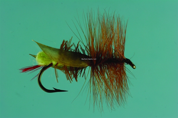 Picture of Jackson Cardinal Dry Fly, #12, Joe's Hopper