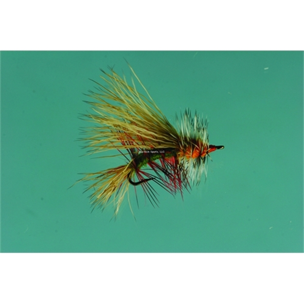 Picture of Jackson Cardinal Dry Fly, #12, Olive Stimulator