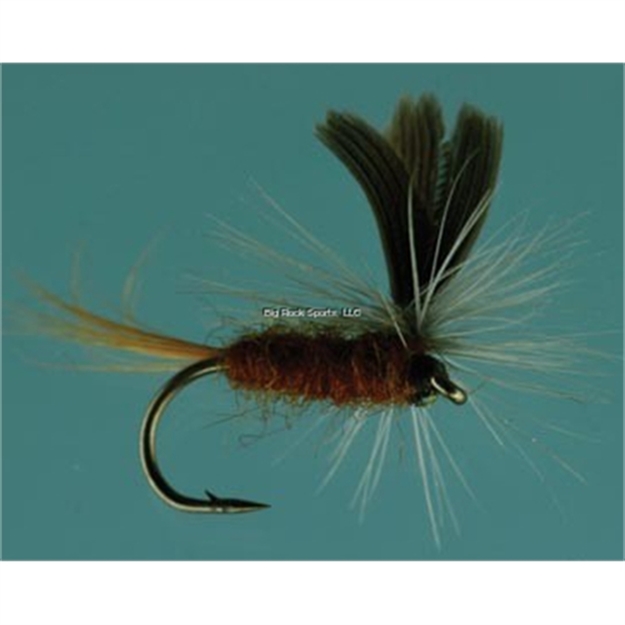 Picture of Jackson Cardinal Dry Fly #12, Parachute Mahagony Dun