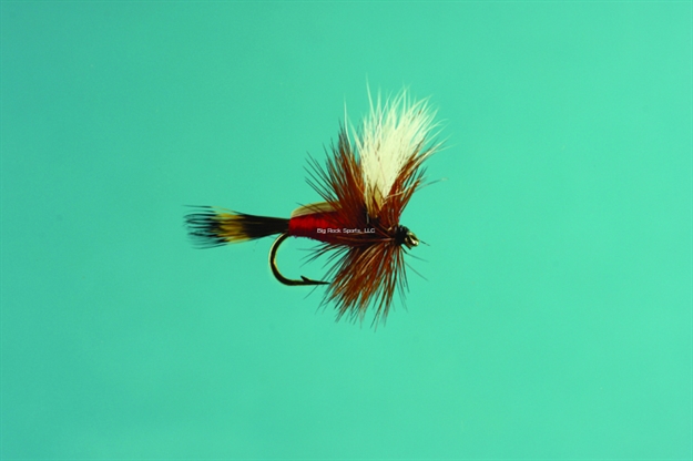 Picture of Jackson Cardinal Dry Fly, #12, Royal Humpy