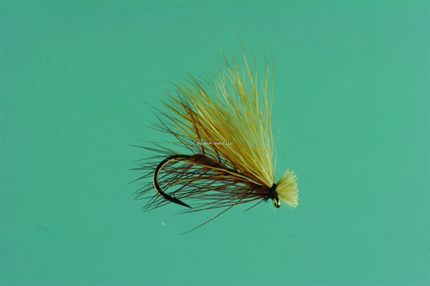 Picture of Jackson Cardinal Dry Fly, #16, Elk Hair Caddis