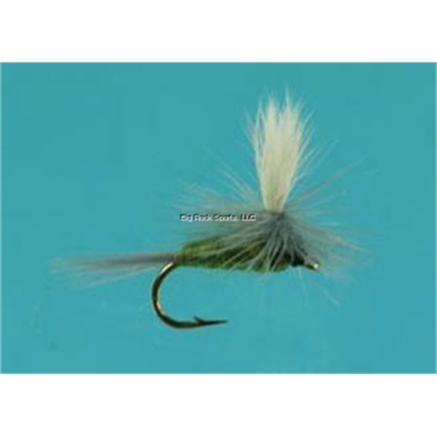 Picture of Jackson Cardinal Dry Fly, #18, Blue Wing Olive Parachute