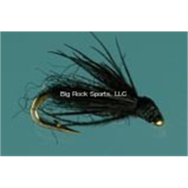 Picture of Jackson Cardinal Nymph Fly #14, Black Soft Hackle