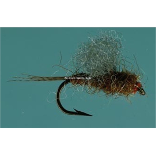 Picture of Jackson Cardinal Nymph Fly #16, Brown Emerger