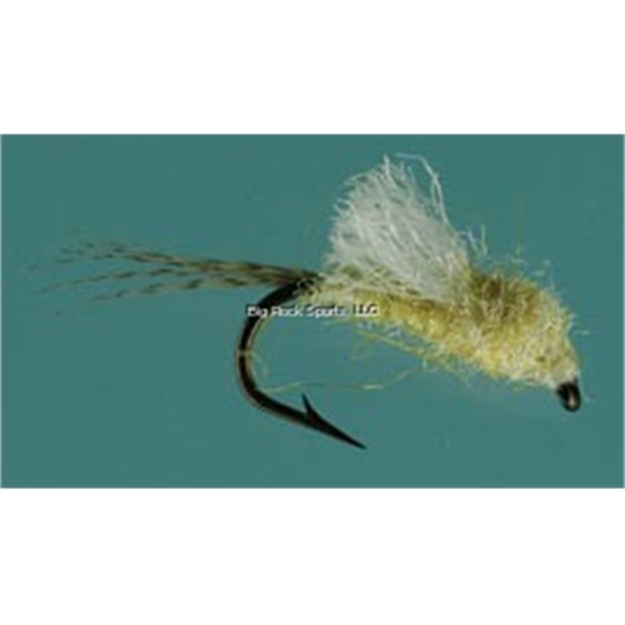 Picture of Jackson Cardinal Nymph Fly #16, Yellow Emerger