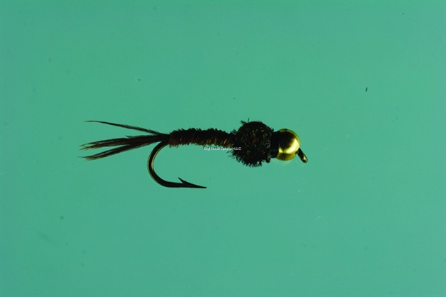 Picture of Jackson Cardinal Nymph Fly, #18, Beadhead Pheasant Tail
