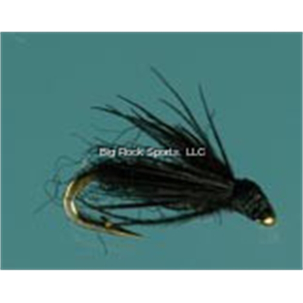 Picture of Jackson Cardinal Nymph Fly #18, Black Soft Hackle