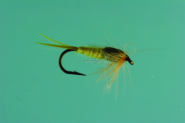Picture of Jackson Cardinal Nymph Fly, #8, Yellow Stonefly
