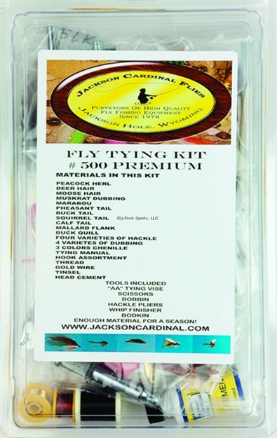 Picture of Jackson Cardinal Premium Fly Tying Kit