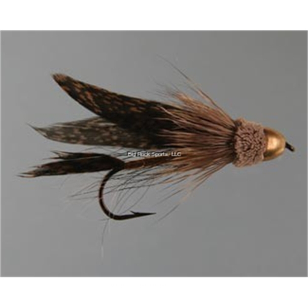 Picture of Jackson Cardinal Streamer Fly #6, Conehead Muddler