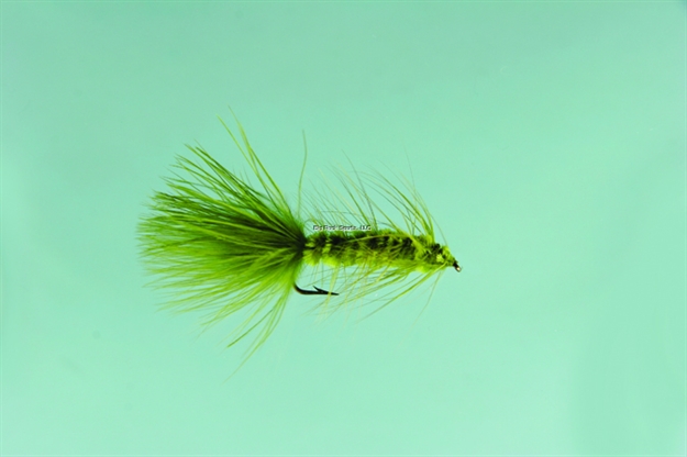 Picture of Jackson Cardinal Wooly Bugger, #10, Olive