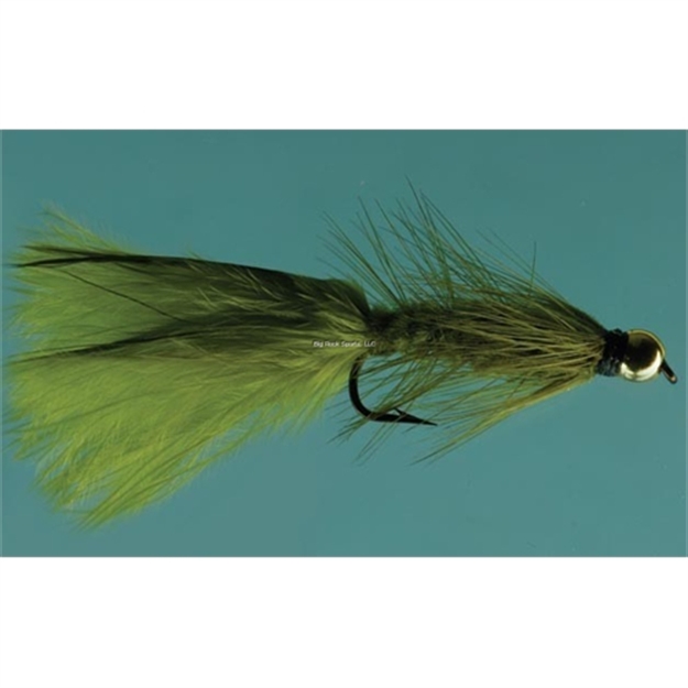 Picture of Jackson Cardinal Wooly Bugger, #6, Beadhead Olive