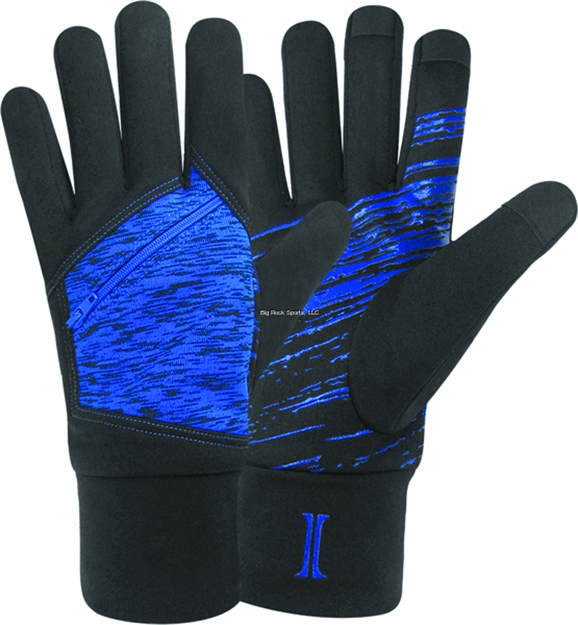 Picture of Jacob Ash Mens Stretch Fleece Carbon Asr Thermal Touch Glove Blackheat Fabric Lining
