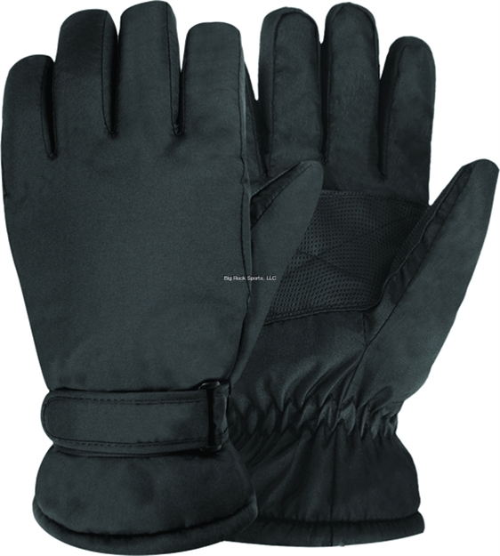 Picture of Jacob Ash Mens Taslon Ski Glove 40Gr Thinsulate Insulation Waterproof Insert Gray