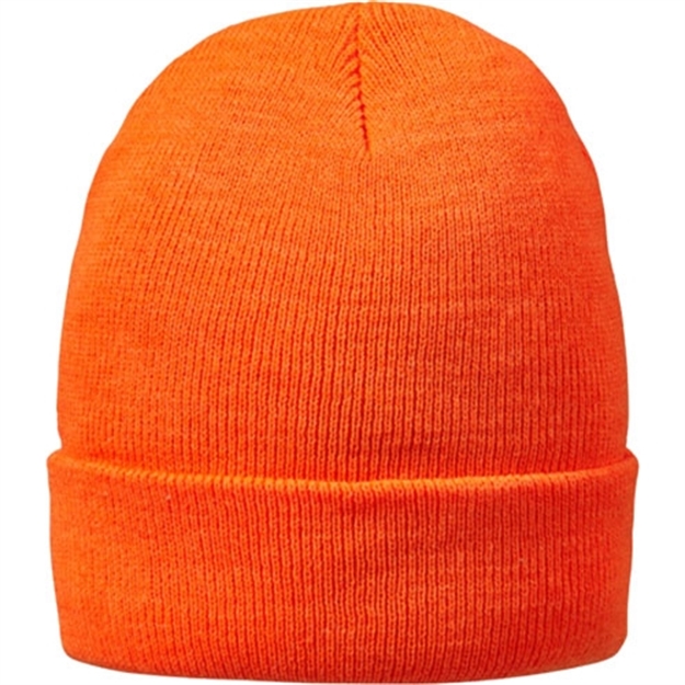 Picture of Hot Shot Shot Basics 2-Ply Knit Cap Commander Blaze 46-670-IO 043552316700