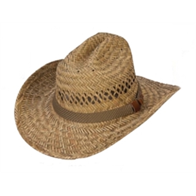 Picture of Jafari Hats Cattleman Straw Hat Wire Brm