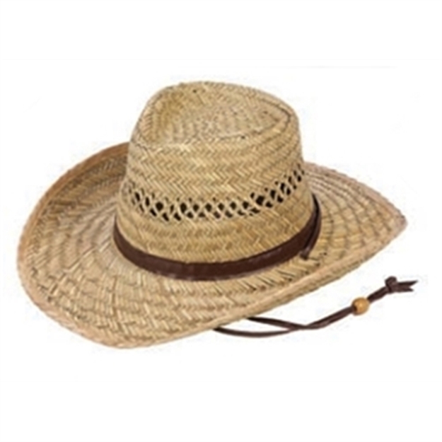 Picture of Jafari Hats Outback Straw Hat 3.5" Brim 19160