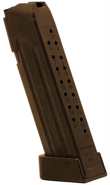 Picture of Jagemann 12353 Jag 17 Magazine Compatible With G17 18 RD Round Polymer Brown Finish