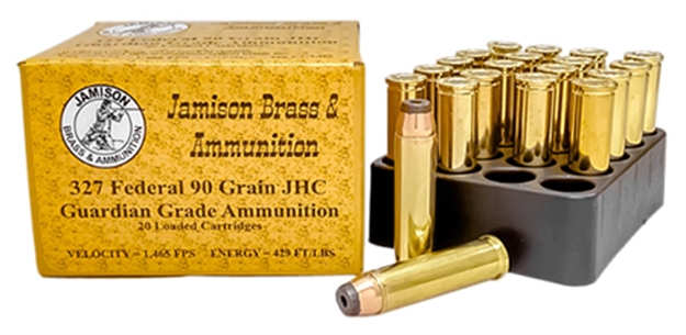 Picture of Jamison 327Fed90grd Guardian Grade 327 Federal Magnum 90 GR Jacketed Hollow Core