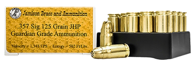 Picture of Jamison 357S125grd Guardian Grade 357 Sig 125 GR Jhp 20 BX / 10 CS