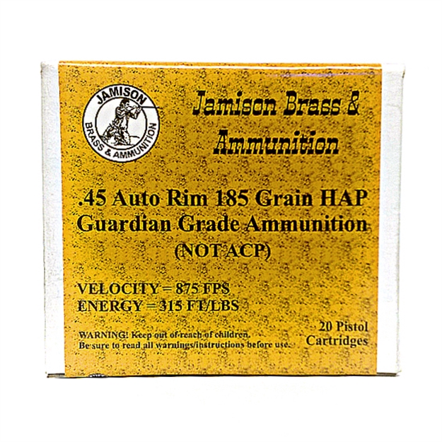 Picture of Jamison 45Autorim 185Gr Hap 20/10