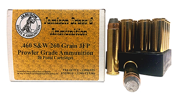 Picture of Jamison 460S&W260prl Prowler Grade 460 Smith & Wesson Magnum 260 GR Jacketed Fla
