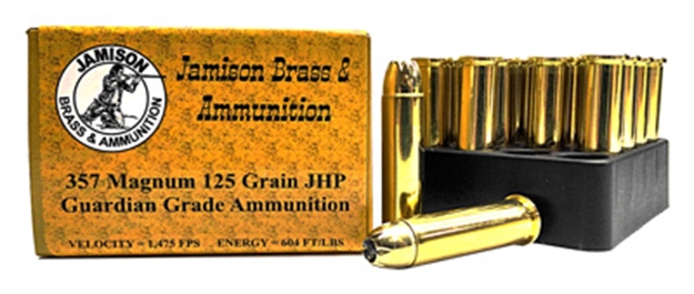 Picture of Jamison Ammo .357 Magnum 125Gr. Jhp 20-Pack