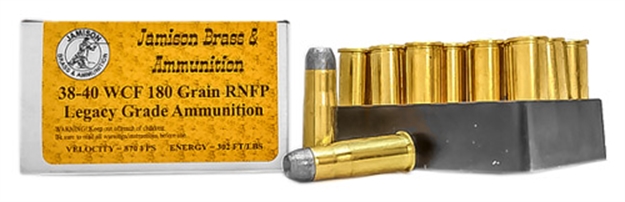 Picture of Jamison Ammo .38-40 Winchester 180Gr. Lead Rnfp 20-Pack