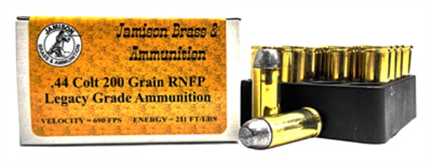 Picture of Jamison Ammo .44 Colt 200Gr Lead-Rnfp 20-Pk