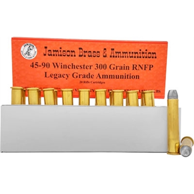 Picture of Jamison Ammo .45-90 Wcf 300Gr Lead-Rnfp 20-Pk