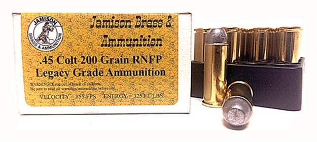 Picture of Jamison Ammo .45 Long Colt 200Gr Lead-Rnfp 20-Pk