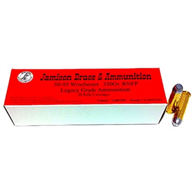 Picture of Jamison Ammo .50-95 Wcf 350Gr Lead-Rnfp 20-Pk