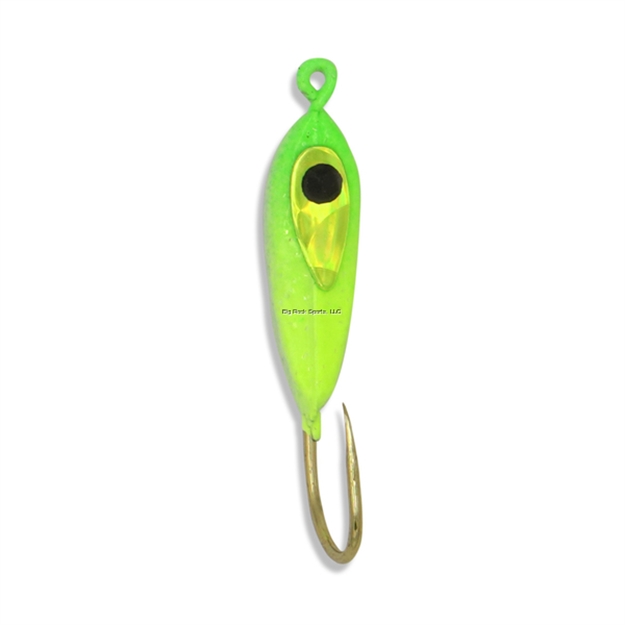 Picture of JB Lures Big Max #6 Chart-Grn-Glow 2/Pack