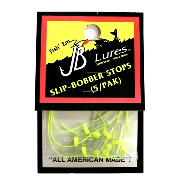 Picture of JB Lures Bobber Stop Chartreuse 5Pk